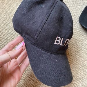 ‘blonde’ baseball hat